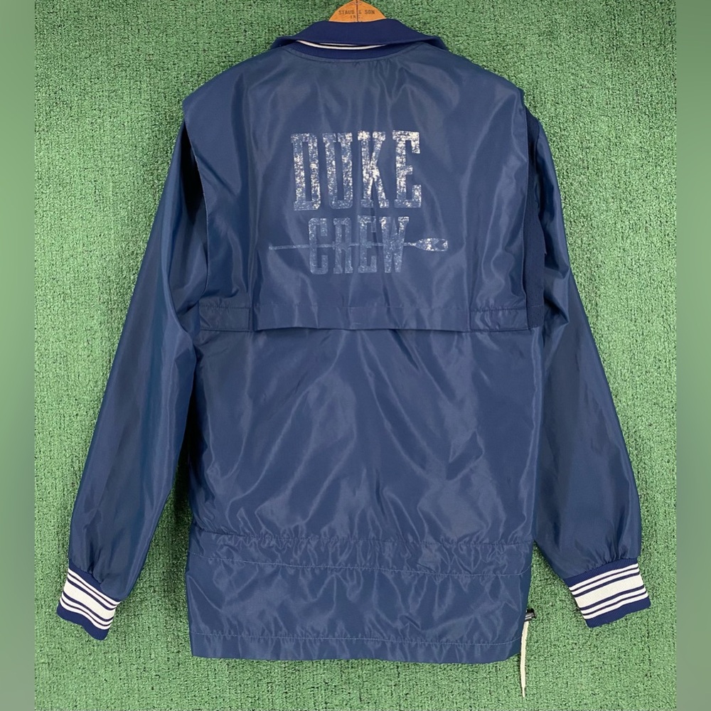 Vintage 80’s Duke Rowing Crew Navy Jacket Men’s Size Medium USA Made